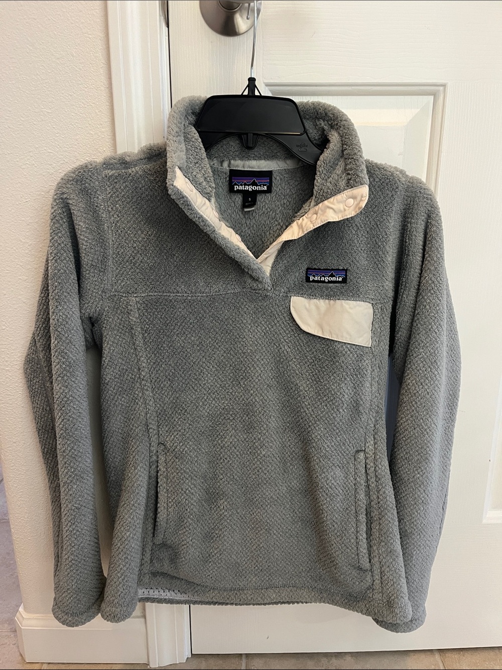 Patagonia Re-Tool Snap T Fleece Pullover Grey Women’s Small